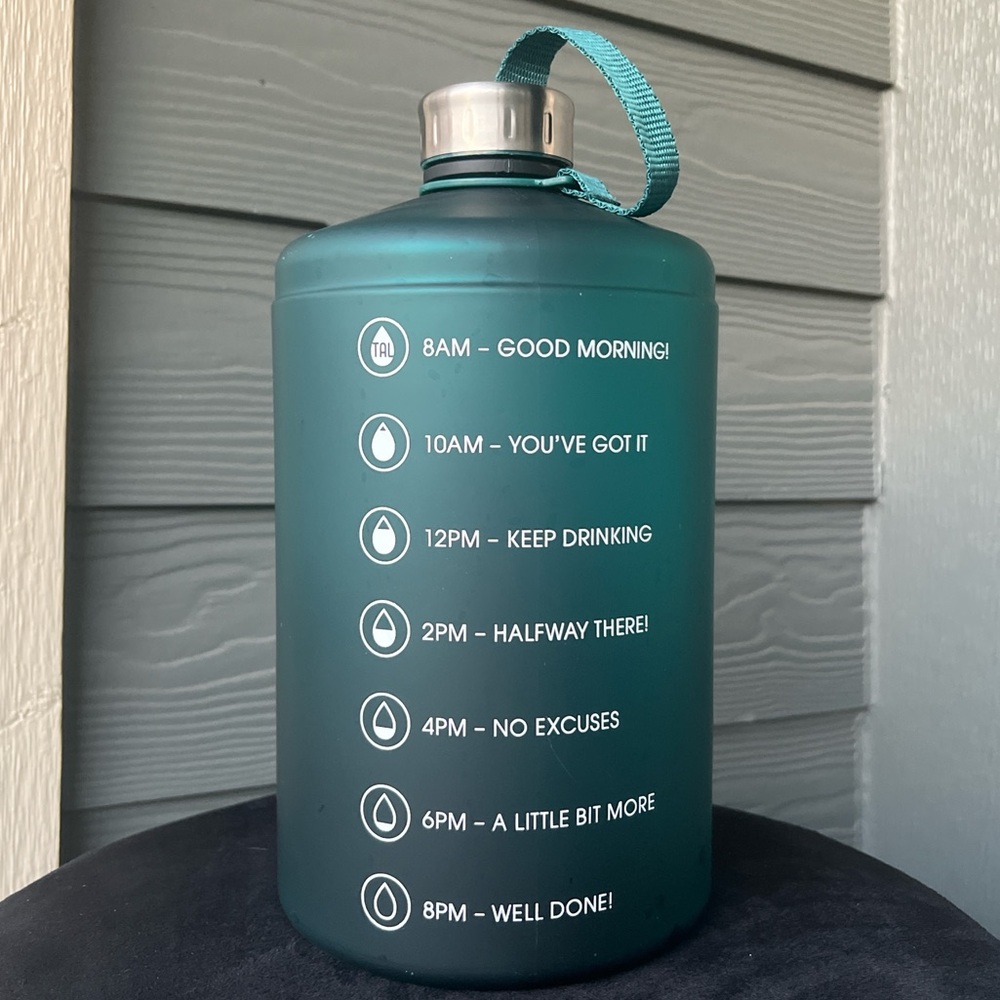 1 Gallon reusable water bottle